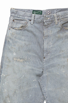 画像をギャラリービューアに読み込む, FULLCOUNT x N/07 x LOOM exclusive WIDE TAPERED PAINTER TROUSERS (HICKORY STRIPE)