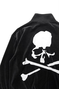 Load image into Gallery viewer, MASTERMIND WORLD VELOUR TRACK JACKET (BLACK)