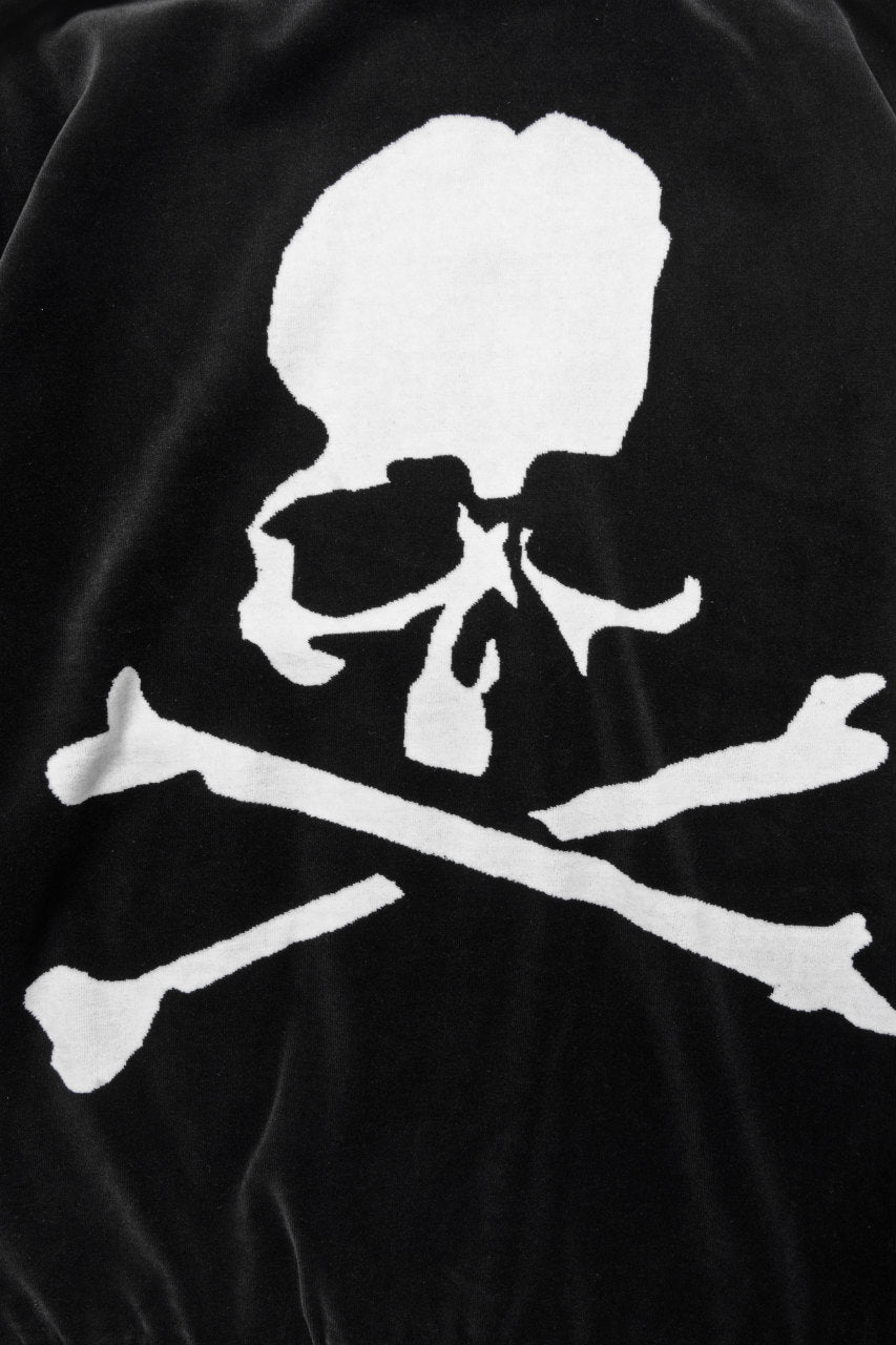 Load image into Gallery viewer, MASTERMIND WORLD VELOUR TRACK JACKET (BLACK)