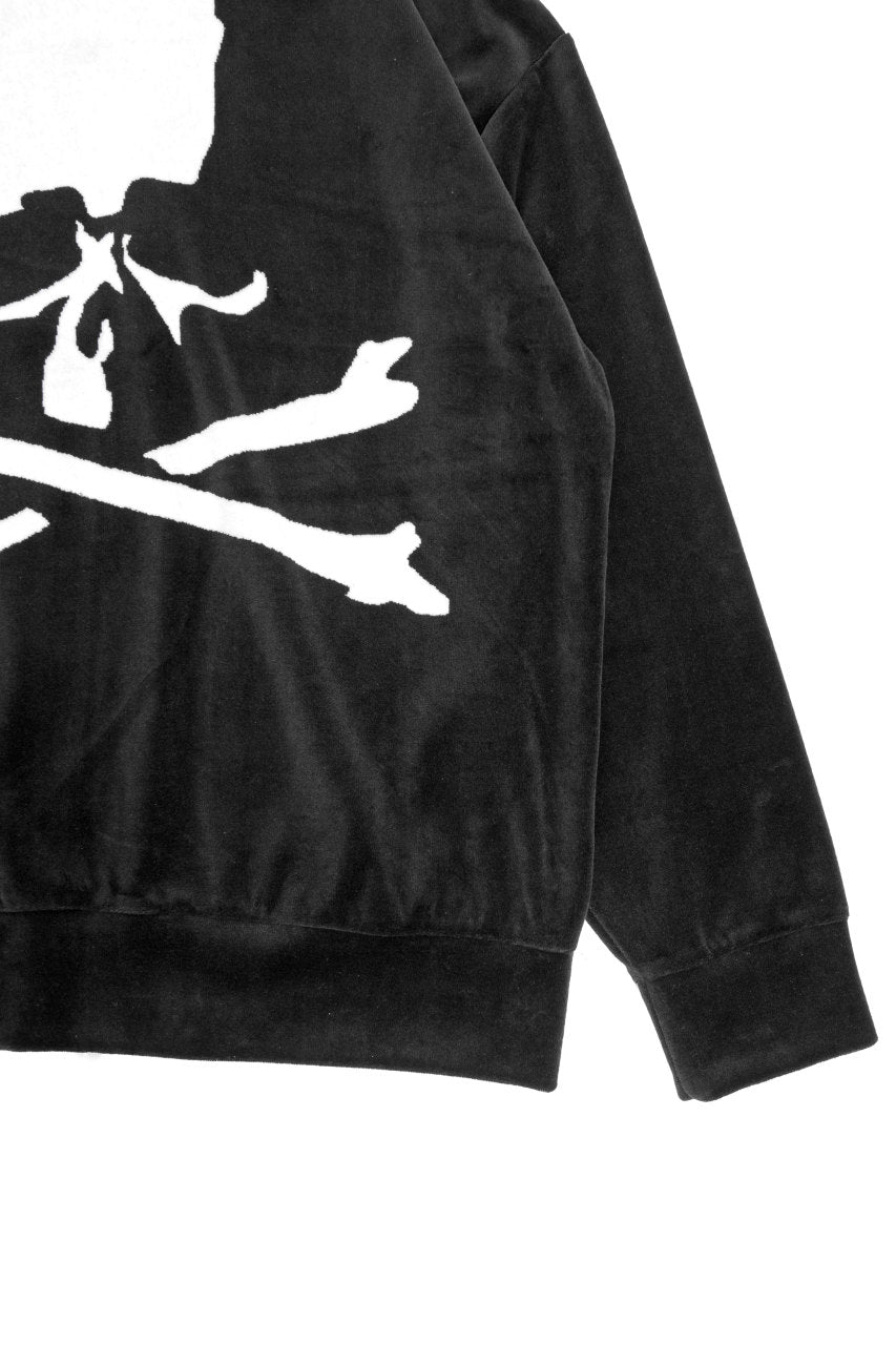 Load image into Gallery viewer, MASTERMIND WORLD VELOUR TRACK JACKET (BLACK)