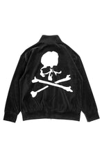 Load image into Gallery viewer, MASTERMIND WORLD VELOUR TRACK JACKET (BLACK)