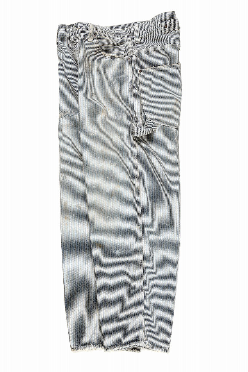 画像をギャラリービューアに読み込む, FULLCOUNT x N/07 x LOOM exclusive WIDE TAPERED PAINTER TROUSERS (HICKORY STRIPE)