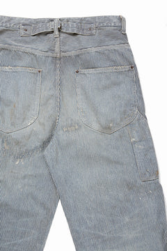 画像をギャラリービューアに読み込む, FULLCOUNT x N/07 x LOOM exclusive WIDE TAPERED PAINTER TROUSERS (HICKORY STRIPE)