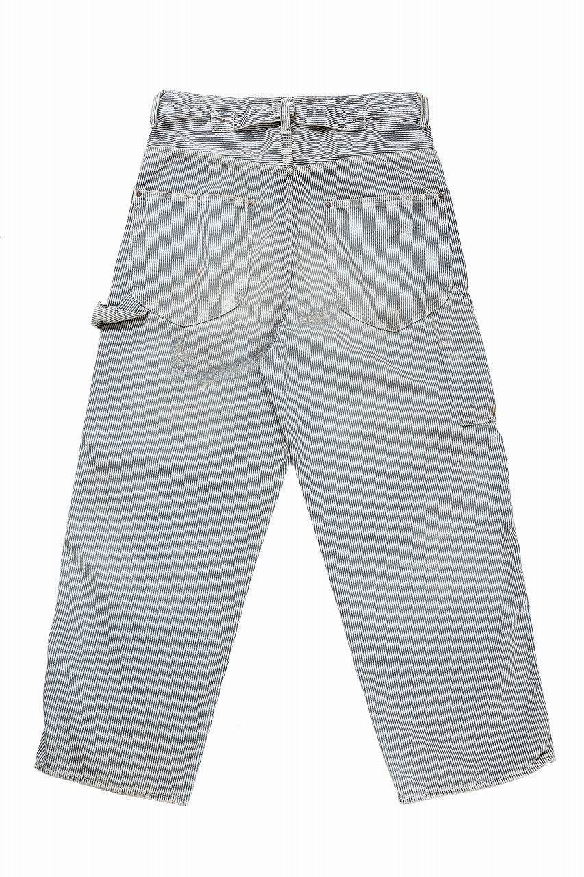 画像をギャラリービューアに読み込む, FULLCOUNT x N/07 x LOOM exclusive WIDE TAPERED PAINTER TROUSERS (HICKORY STRIPE)