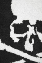 Load image into Gallery viewer, MASTERMIND WORLD LOUNGE FULL-ZIP HOODIE / SOFTLY BOA FLEECE (BLACK x WHITE)