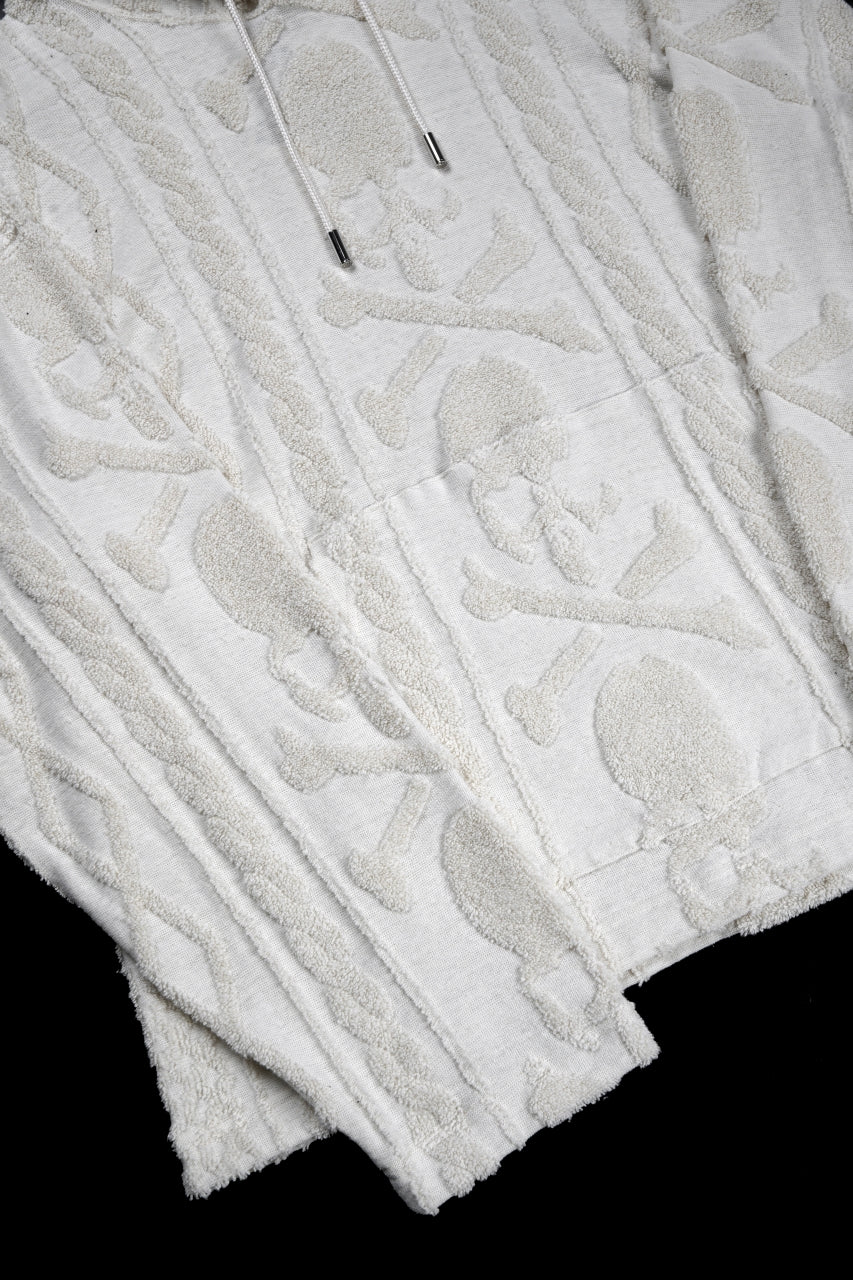 Load image into Gallery viewer, MASTERMIND WORLD OG ARAN HOODIE (IVORY)