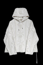 Load image into Gallery viewer, MASTERMIND WORLD OG ARAN HOODIE (IVORY)
