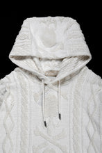 Load image into Gallery viewer, MASTERMIND WORLD OG ARAN HOODIE (IVORY)