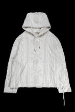 Load image into Gallery viewer, MASTERMIND WORLD OG ARAN HOODIE (IVORY)