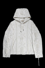 Load image into Gallery viewer, MASTERMIND WORLD OG ARAN HOODIE (IVORY)