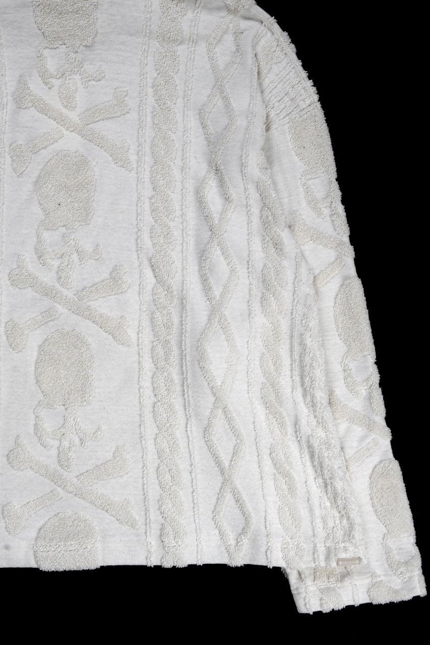 Load image into Gallery viewer, MASTERMIND WORLD OG ARAN HOODIE (IVORY)