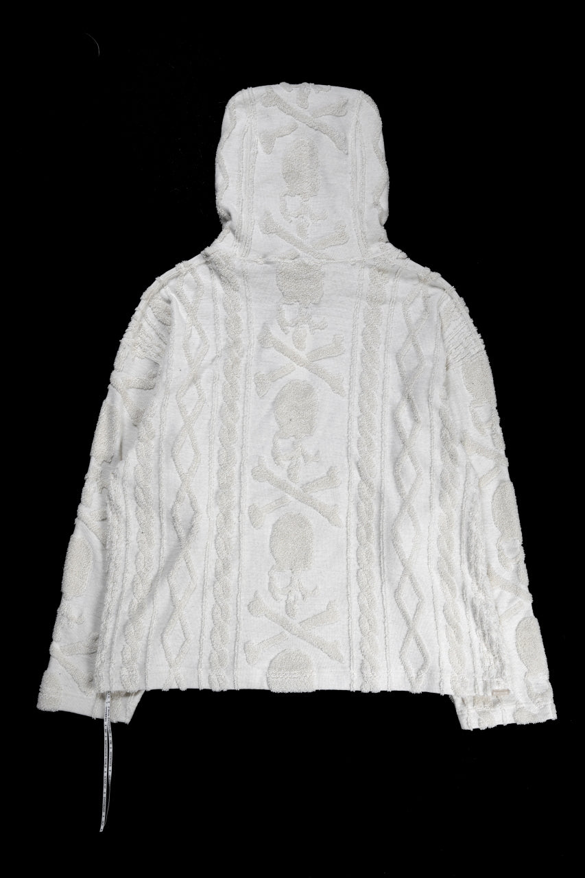 Load image into Gallery viewer, MASTERMIND WORLD OG ARAN HOODIE (IVORY)