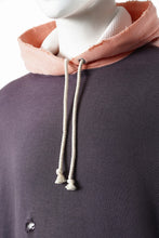 画像をギャラリービューアに読み込む, FULLCOUNT FADING DOUBLE FACE SWEAT HOODIE (EGG PLANT x PINK)
