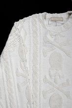 Load image into Gallery viewer, MASTERMIND WORLD OG ARAN SWEAT SHIRT (IVORY)