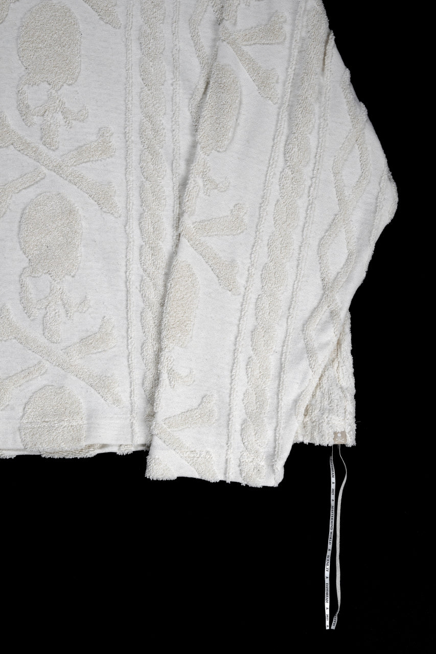 Load image into Gallery viewer, MASTERMIND WORLD OG ARAN SWEAT SHIRT (IVORY)