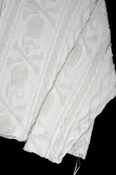 Load image into Gallery viewer, MASTERMIND WORLD OG ARAN SWEAT SHIRT (IVORY)