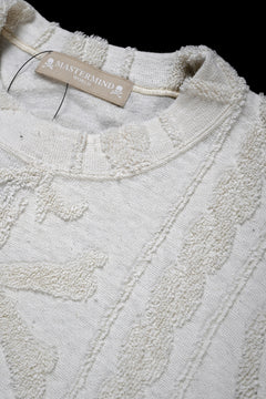 Load image into Gallery viewer, MASTERMIND WORLD OG ARAN SWEAT SHIRT (IVORY)