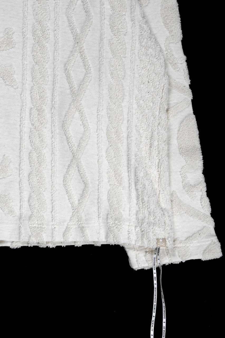 Load image into Gallery viewer, MASTERMIND WORLD OG ARAN SWEAT SHIRT (IVORY)