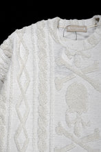 Load image into Gallery viewer, MASTERMIND WORLD OG ARAN SWEAT SHIRT (IVORY)