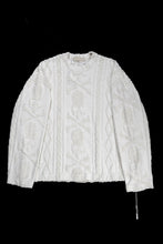 Load image into Gallery viewer, MASTERMIND WORLD OG ARAN SWEAT SHIRT (IVORY)