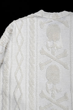 Load image into Gallery viewer, MASTERMIND WORLD OG ARAN SWEAT SHIRT (IVORY)