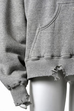 画像をギャラリービューアに読み込む, FULLCOUNT FADING DOUBLE FACE SWEAT HOODIE (GRAY)