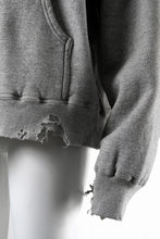 画像をギャラリービューアに読み込む, FULLCOUNT FADING DOUBLE FACE SWEAT HOODIE (GRAY)