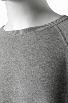 画像をギャラリービューアに読み込む, FULLCOUNT FADING RAGLAN SLEEVE SWEAT SHIRT (HEATHER GRAY)