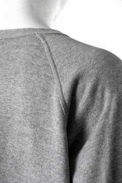 画像をギャラリービューアに読み込む, FULLCOUNT FADING RAGLAN SLEEVE SWEAT SHIRT (HEATHER GRAY)