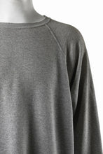 画像をギャラリービューアに読み込む, FULLCOUNT FADING RAGLAN SLEEVE SWEAT SHIRT (DAMAGE LESS / HEATHER GRAY)
