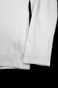 画像をギャラリービューアに読み込む, OPPOSE DUALITY ERGONOMIC LS T-SHIRTS / DRY COTTON JERSEY (WHITE)