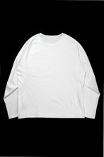 画像をギャラリービューアに読み込む, OPPOSE DUALITY ERGONOMIC LS T-SHIRTS / DRY COTTON JERSEY (WHITE)