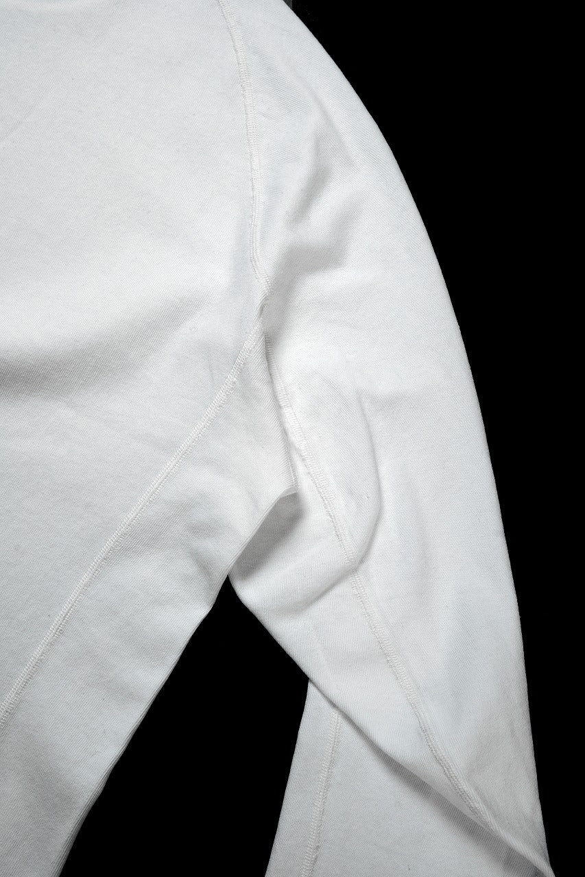 画像をギャラリービューアに読み込む, OPPOSE DUALITY ERGONOMIC LS T-SHIRTS / DRY COTTON JERSEY (WHITE)