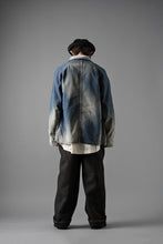 Load image into Gallery viewer, FULLCOUNT x N/07 exclusive COVER ALL JACKET / 10.5oz Zimbabwe Denim (INDIGO BLUE / EFFECTED)