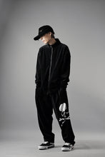 Load image into Gallery viewer, MASTERMIND WORLD VELOUR PANTS (BLACK)