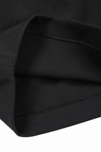 画像をギャラリービューアに読み込む, N/07 2 TUCKS EASY SHORTS / RIBBED CARDBOARD KNIT JERSEY (BLACK)