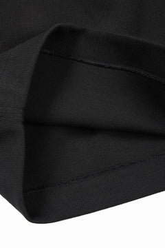 画像をギャラリービューアに読み込む, N/07 2 TUCKS EASY SHORTS / RIBBED CARDBOARD KNIT JERSEY (BLACK)