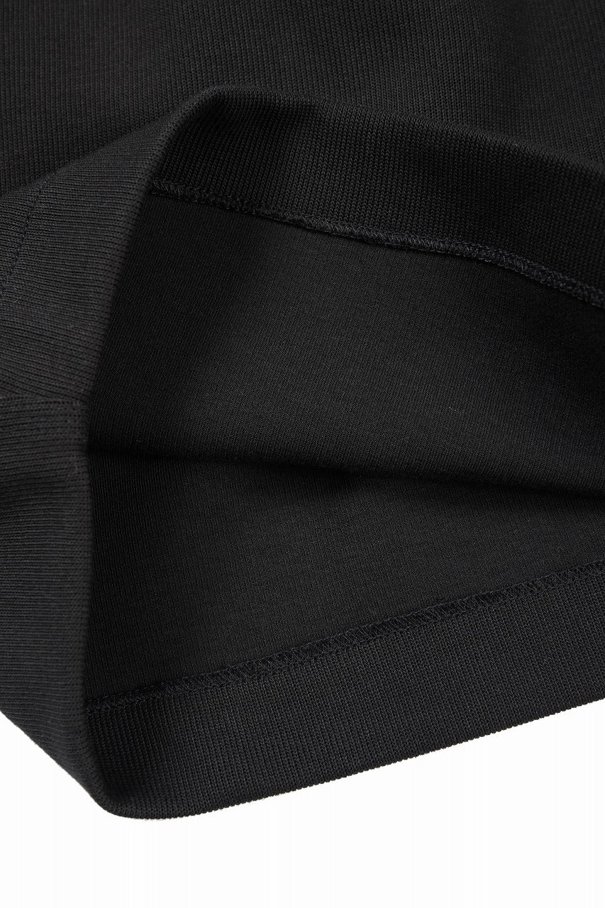 画像をギャラリービューアに読み込む, N/07 2 TUCKS EASY SHORTS / RIBBED CARDBOARD KNIT JERSEY (BLACK)