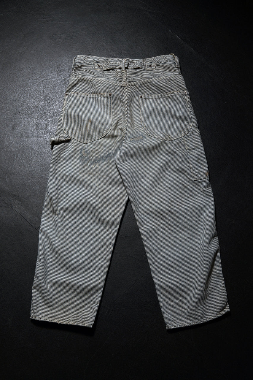 画像をギャラリービューアに読み込む, FULLCOUNT x N/07 x LOOM exclusive WIDE TAPERED PAINTER TROUSERS (HICKORY STRIPE)