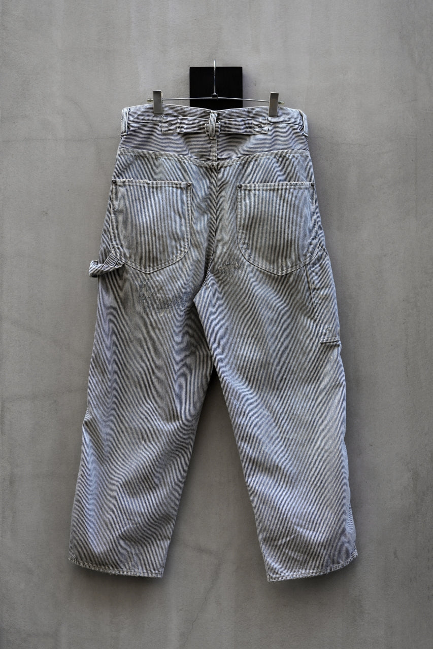 画像をギャラリービューアに読み込む, FULLCOUNT x N/07 x LOOM exclusive WIDE TAPERED PAINTER TROUSERS (HICKORY STRIPE)