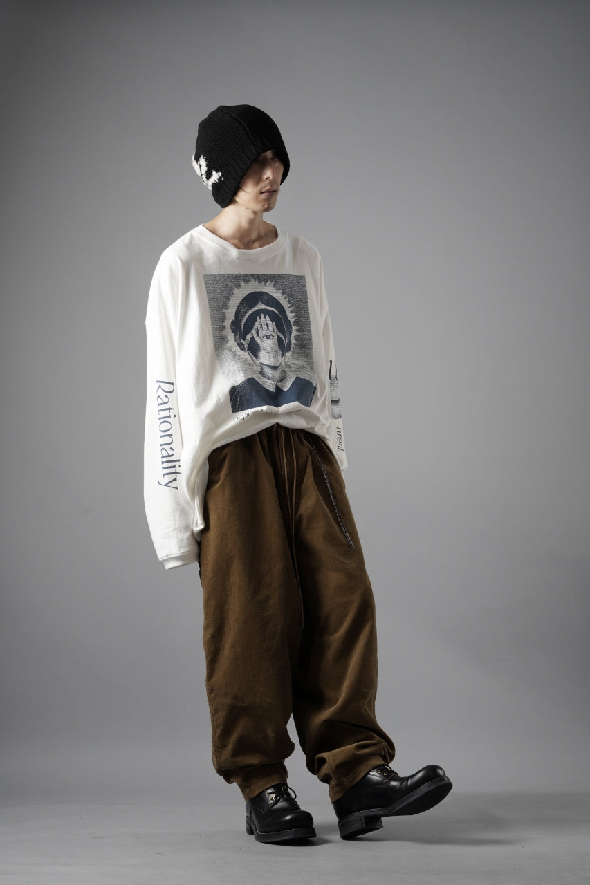 Load image into Gallery viewer, mastermind JAPAN WIDE CORDUROY PAINTER PANTS (CAMEL)