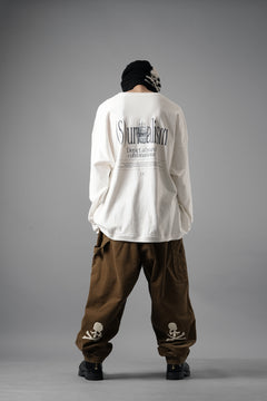 Load image into Gallery viewer, mastermind JAPAN WIDE CORDUROY PAINTER PANTS (CAMEL)