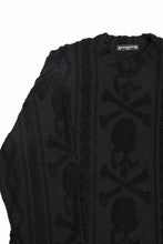 Load image into Gallery viewer, MASTERMIND WORLD OG ARAN SWEAT SHIRT (BLACK)