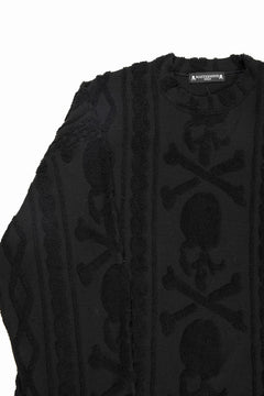 Load image into Gallery viewer, MASTERMIND WORLD OG ARAN SWEAT SHIRT (BLACK)