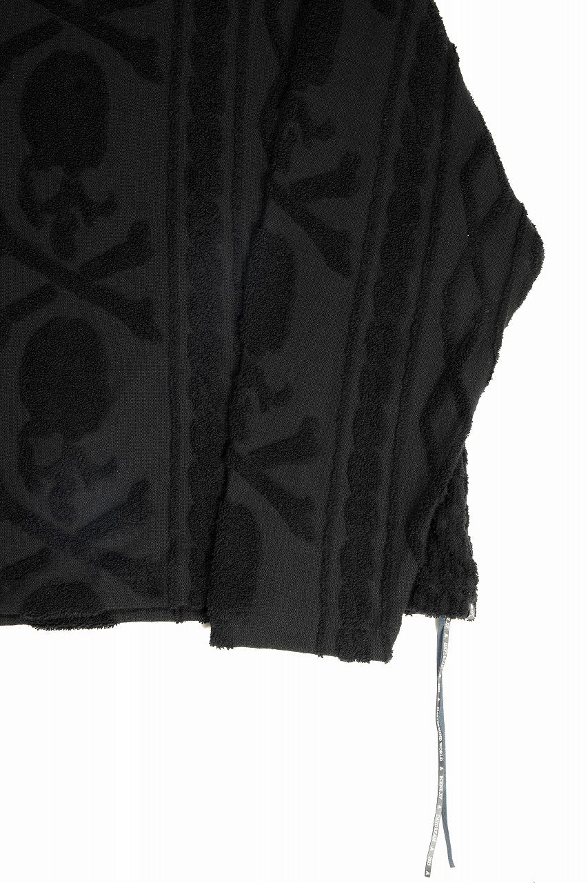 Load image into Gallery viewer, MASTERMIND WORLD OG ARAN SWEAT SHIRT (BLACK)