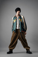 Load image into Gallery viewer, mastermind JAPAN WIDE CORDUROY PAINTER PANTS (CAMEL)