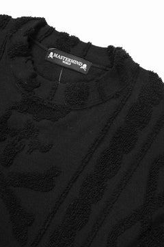 Load image into Gallery viewer, MASTERMIND WORLD OG ARAN SWEAT SHIRT (BLACK)