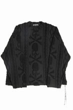 Load image into Gallery viewer, MASTERMIND WORLD OG ARAN SWEAT SHIRT (BLACK)