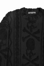 Load image into Gallery viewer, MASTERMIND WORLD OG ARAN SWEAT SHIRT (BLACK)