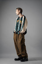 Load image into Gallery viewer, mastermind JAPAN WIDE CORDUROY PAINTER PANTS (CAMEL)